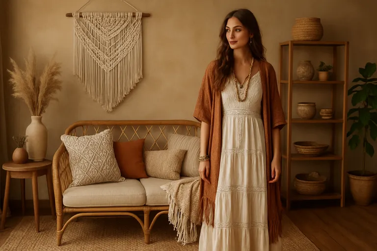 Boho in mode en interieur