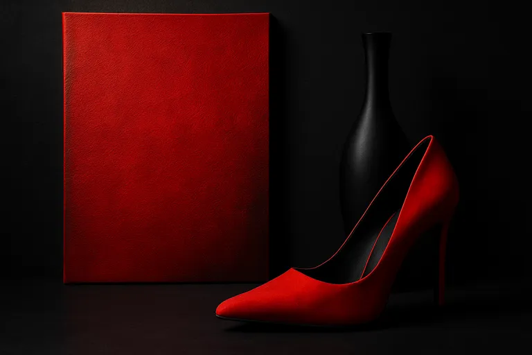 De krachtige dynamiek van rood en zwart voor een tijdloze, gedurfde uitstraling