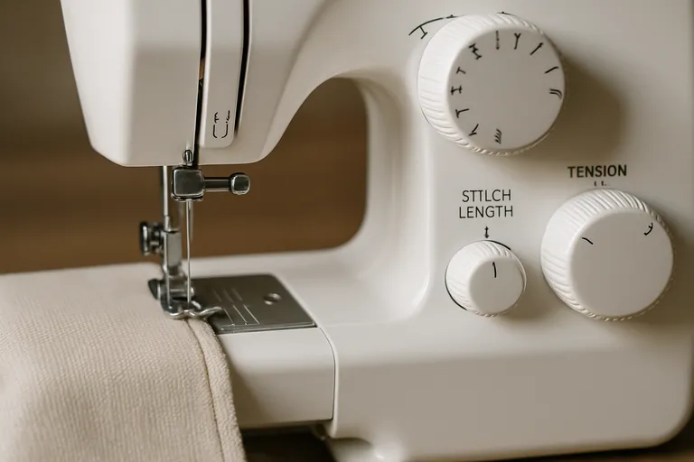 Instellingen die de steek bepalen