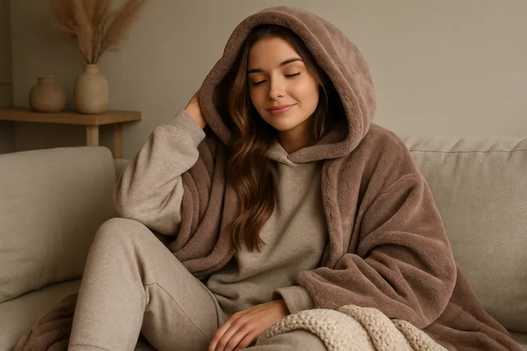 Knusse loungewear en dekenhoodies voor ultiem thuiscomfort en stijlvolle warmte