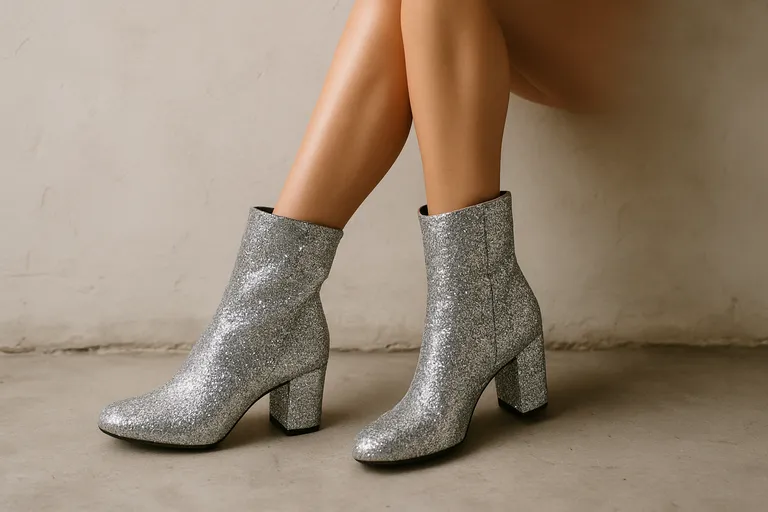 Laat je stijl stralen met glitterlaarsjes voor dames