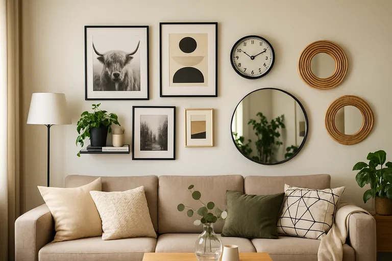 Laat je woonkamer stralen met betaalbare wanddecoratie van Ikea