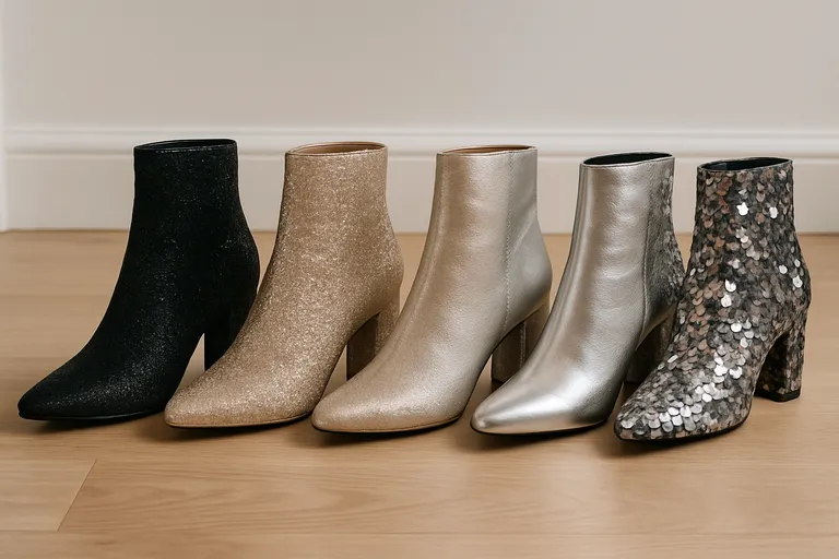 Overzicht: glitter laarsjes voor dames