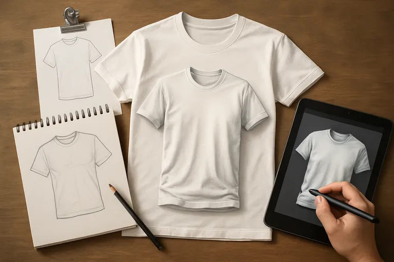T-SHIRT tekenen van schets tot print: breng jouw ontwerp tot leven