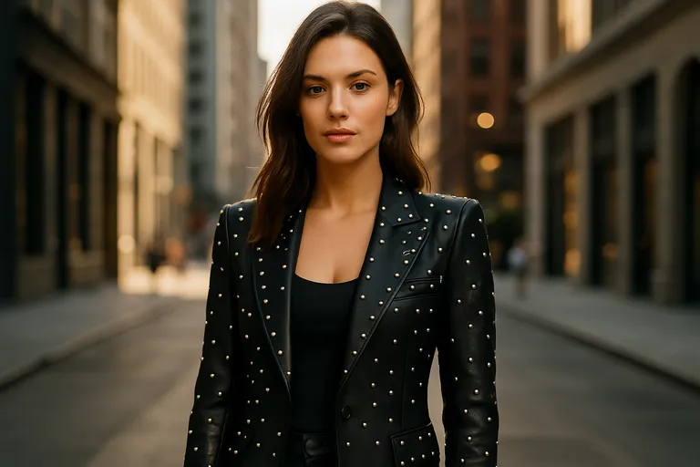 Van kantoor tot cocktail: zo maak je impact met een blazer met studs