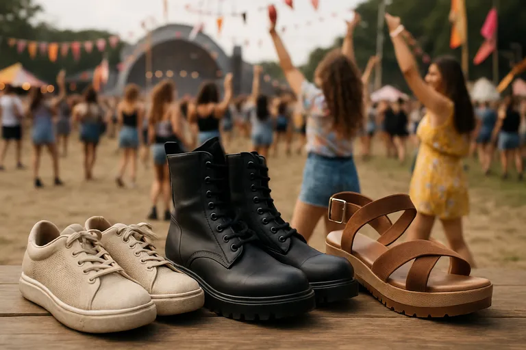 Van modderproof tot dansbaar: festivalschoenen voor dames die je look afmaken en je voeten blij houden