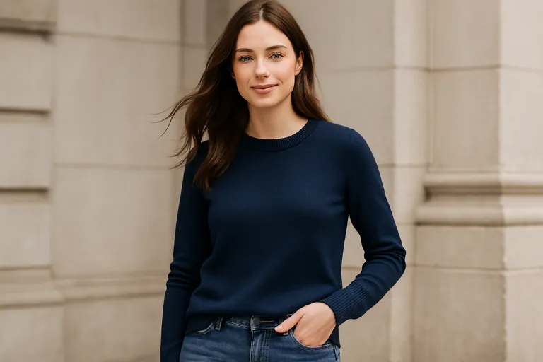 Waarom kiezen voor een blauwe trui voor dames bij C&a