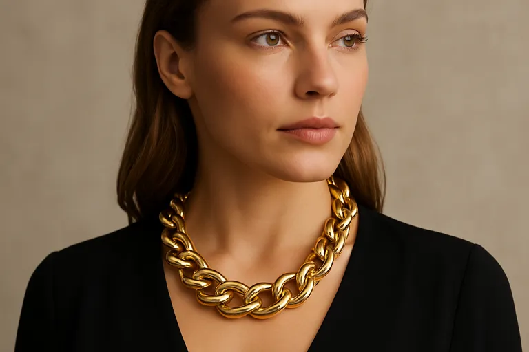 Wat is een grove ketting voor dames