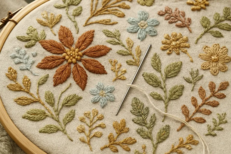 Wat is geborduurde stof