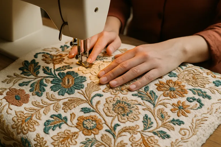 Werken met geborduurde stof: naaitechnieken en tips