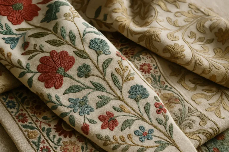 Zo kies je de juiste geborduurde stof