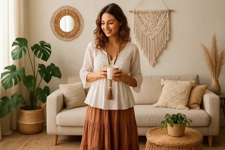 Zo pas je boho toe in het dagelijks leven